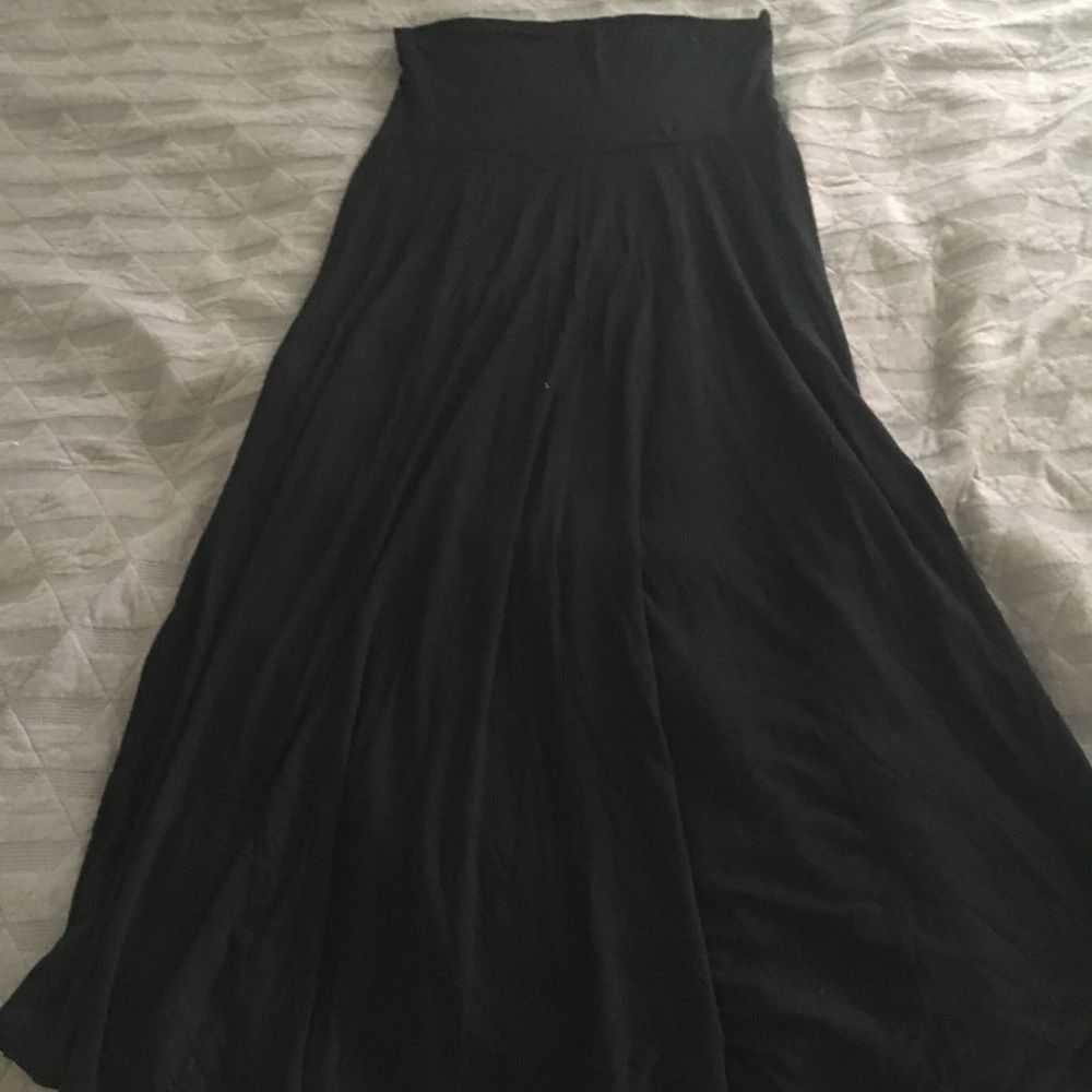 Black Gap Maxi Skirt
